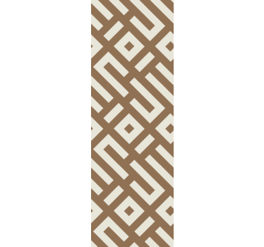 Geometrikus design föld tónusú modern tapéta - TenStickers