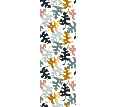 Monstera minta Tapéta levelek - TenStickers