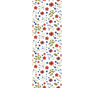 Virágmotívum részlet Tapéta Virágok - TenStickers