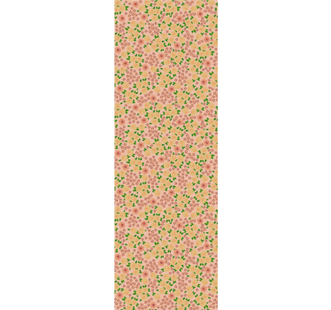 Virágmotívum örömére Tapéta Virágok - TenStickers