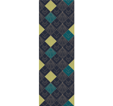 Geometrikus mintás dekorációval Tapéta Geometriai - TenStickers