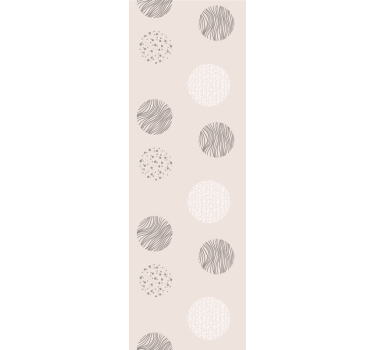 Körmintás motívum Tapéta Geometriai - TenStickers