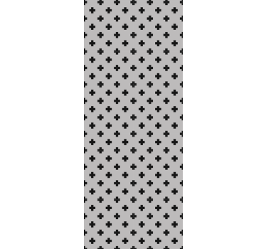 Kereszt minta Geometrikus tapéta - TenStickers