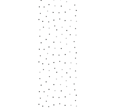 Szétszórt háromszögek Tapéta Geometriai - TenStickers