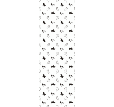 Kiskutya vázlatok minta Tapéta Kutya Tapéták - TenStickers