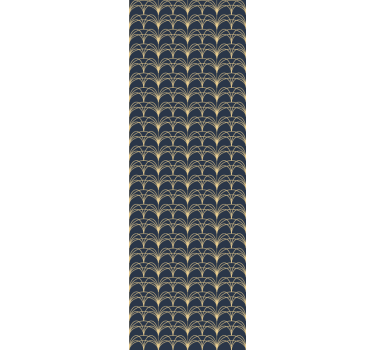 Modern art arany deco mintás négyzetmintás tapéta - TenStickers