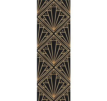 Art deco geometria Tapéta Geometriai - TenStickers