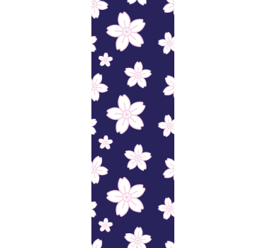 Kamilla virágminta tapéta - TenStickers