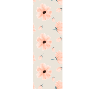 Puha elegáns minta Tapéta Virágok - TenStickers