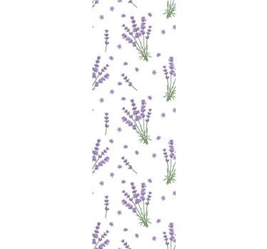 Provence-i stílusú kis levendulaszirom természet tapéta - TenStickers