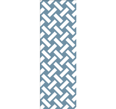 Fehér téglalapok Tapéta Geometriai - TenStickers