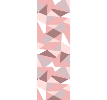 Texturált rózsaszín minták Tapéta Geometriai - TenStickers