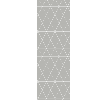 Elegáns szürke háromszögek tapéta geometriai - TenStickers