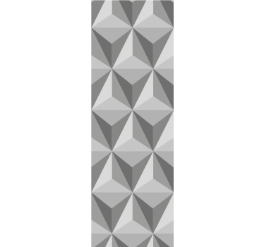 3d szürke háromszög mintás geometriai háromszög tapéta - TenStickers