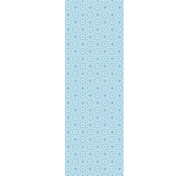 Világoskék geometriai fehér vonalakkal tapéta - TenStickers