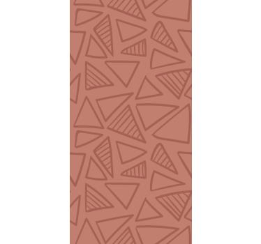 Absztrakt piros minta Tapéta Geometriai - TenStickers
