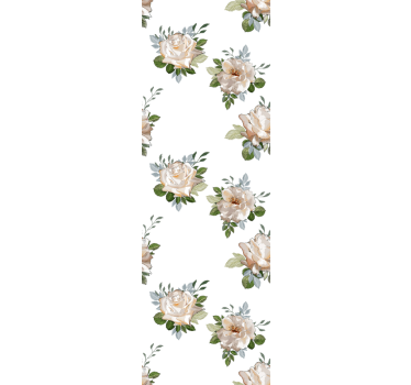 Elegáns arany rózsák tapéta virágok - TenStickers