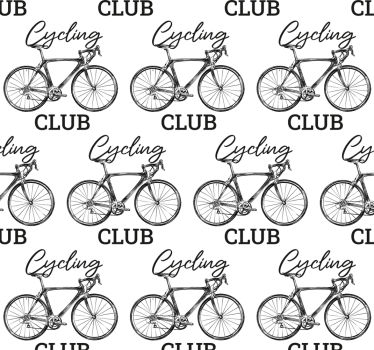 Nappali tapéta kerékpáros klub - TenStickers