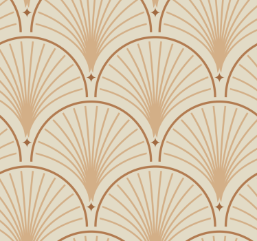 Art deco minta Tapéta klasszikus - TenStickers