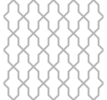 Szürke harmónia Geometrikus tapéta - TenStickers