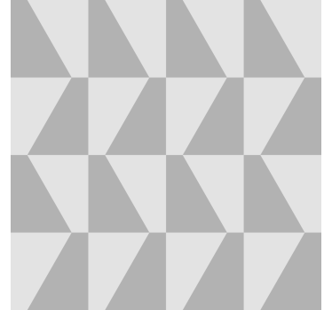 Szürke trapéz Geometrikus tapéta - TenStickers