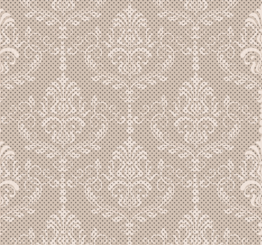 Elegáns damaszt Barokk Tapéta - TenStickers