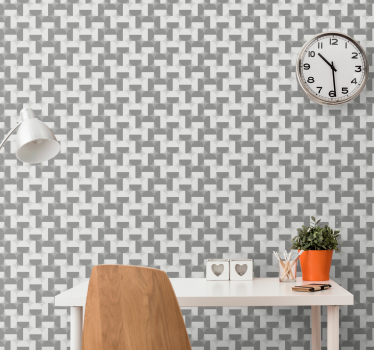 3d kocka minták Tapéta Geometriai - TenStickers