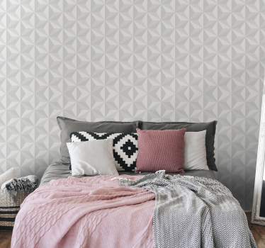 3d-s háromszögek geometriai alakzat háttérkép - TenStickers