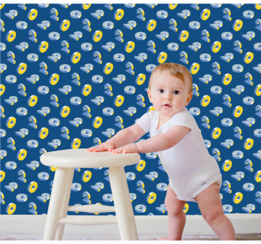 3d számok hálószoba háttérkép - TenStickers