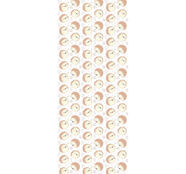 Sündisznó motívum Gyerekszoba tapéta - TenStickers