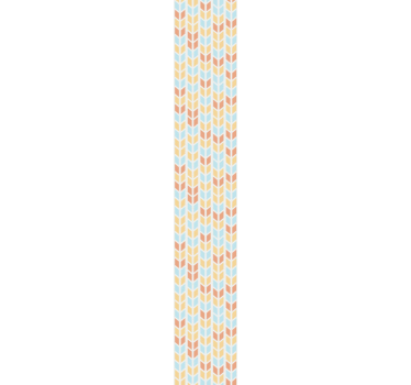 Kék és bézs nyilak Tapéta Geometriai - TenStickers