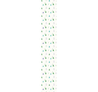 Téli geometriai háromszög háttérkép - TenStickers