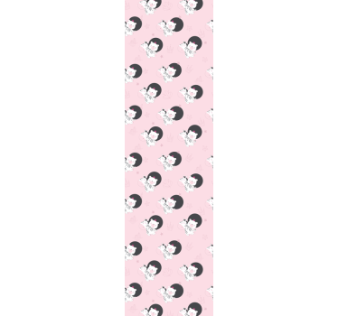 Baba zebra motívum Gyerekszoba tapéta - TenStickers