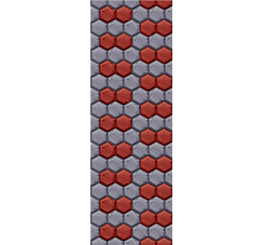 Hatszögletű harmónia Tapéta Geometriai - TenStickers