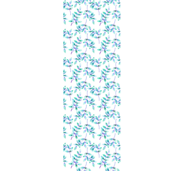 Botanikai zöld design Tapéta levelek - TenStickers