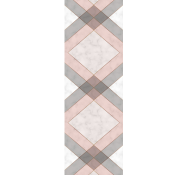 Geometrikus mozaik Tapéta Geometriai - TenStickers