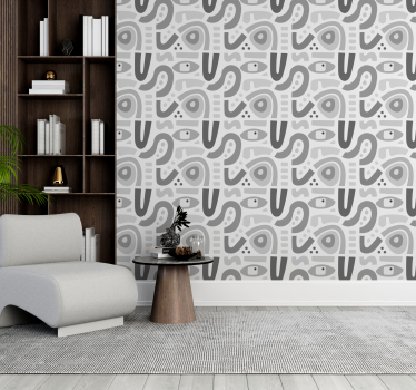 Absztrakt geometriai formák Tapéta Geometriai - TenStickers