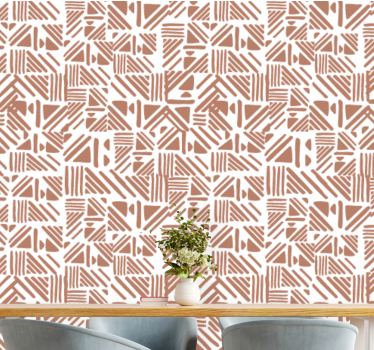Absztrakt geometriai minták Tapéta Geometriai - TenStickers