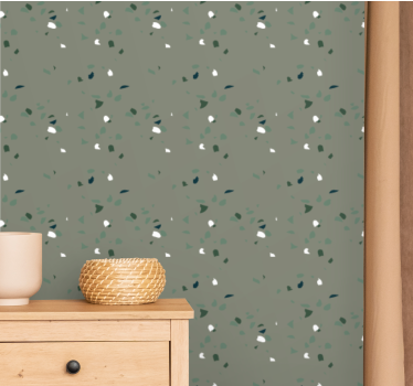 Botanikai konfetti Tapéta levelek - TenStickers