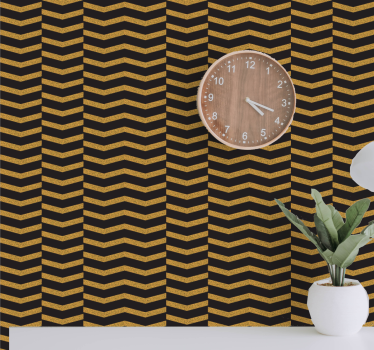 Chevron csíkos kialakítás Tapéta Geometriai - TenStickers
