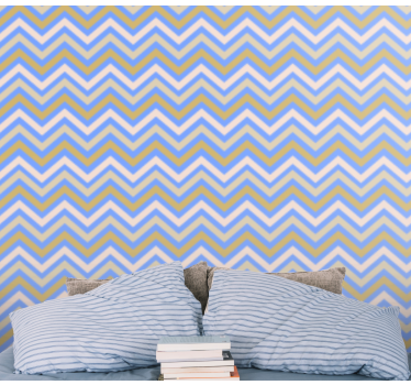 Chevron minták Tapéta Geometriai - TenStickers
