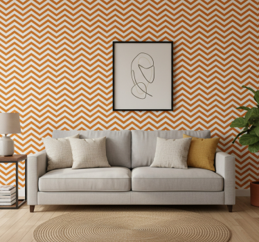 Chevron mintázat varázsa tapéta geometriai - TenStickers