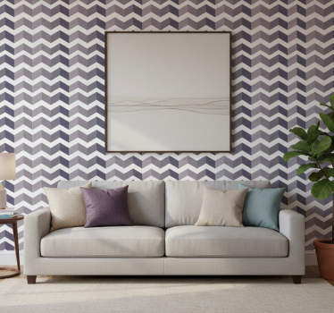 Chevron stílusú elrendezés tapéta geometriai - TenStickers