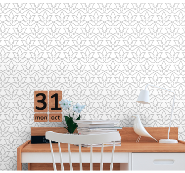 Elegáns geometrikus minta Tapéta Geometriai - TenStickers