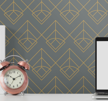 Elegáns geometrikus minták Tapéta Geometriai - TenStickers