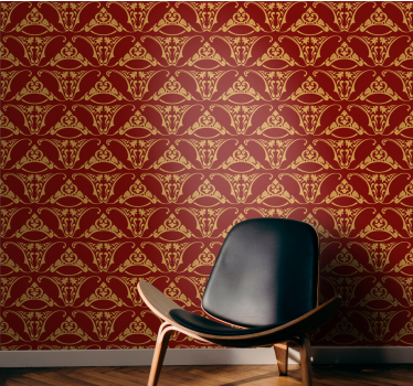 Elegáns vintage minták Barokk Tapéta - TenStickers