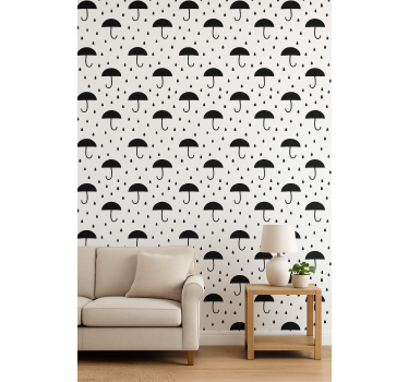 Esőcsepp konfetti tapéta geometriai - TenStickers