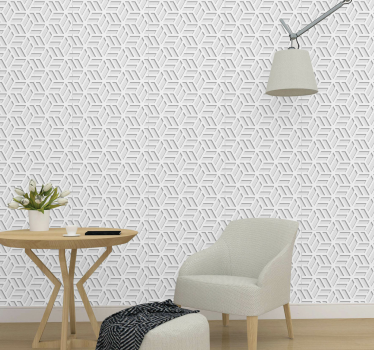 Geometriai rács Tapéta Geometriai - TenStickers