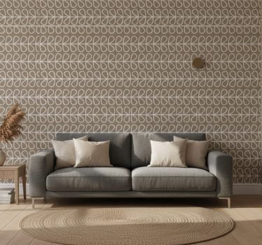 Geometriai tapéta hurkos minta - TenStickers