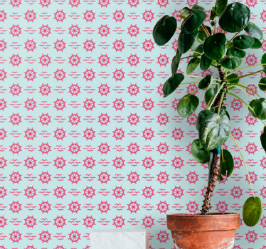 Geometrikus motívum Tapéta Geometriai - TenStickers